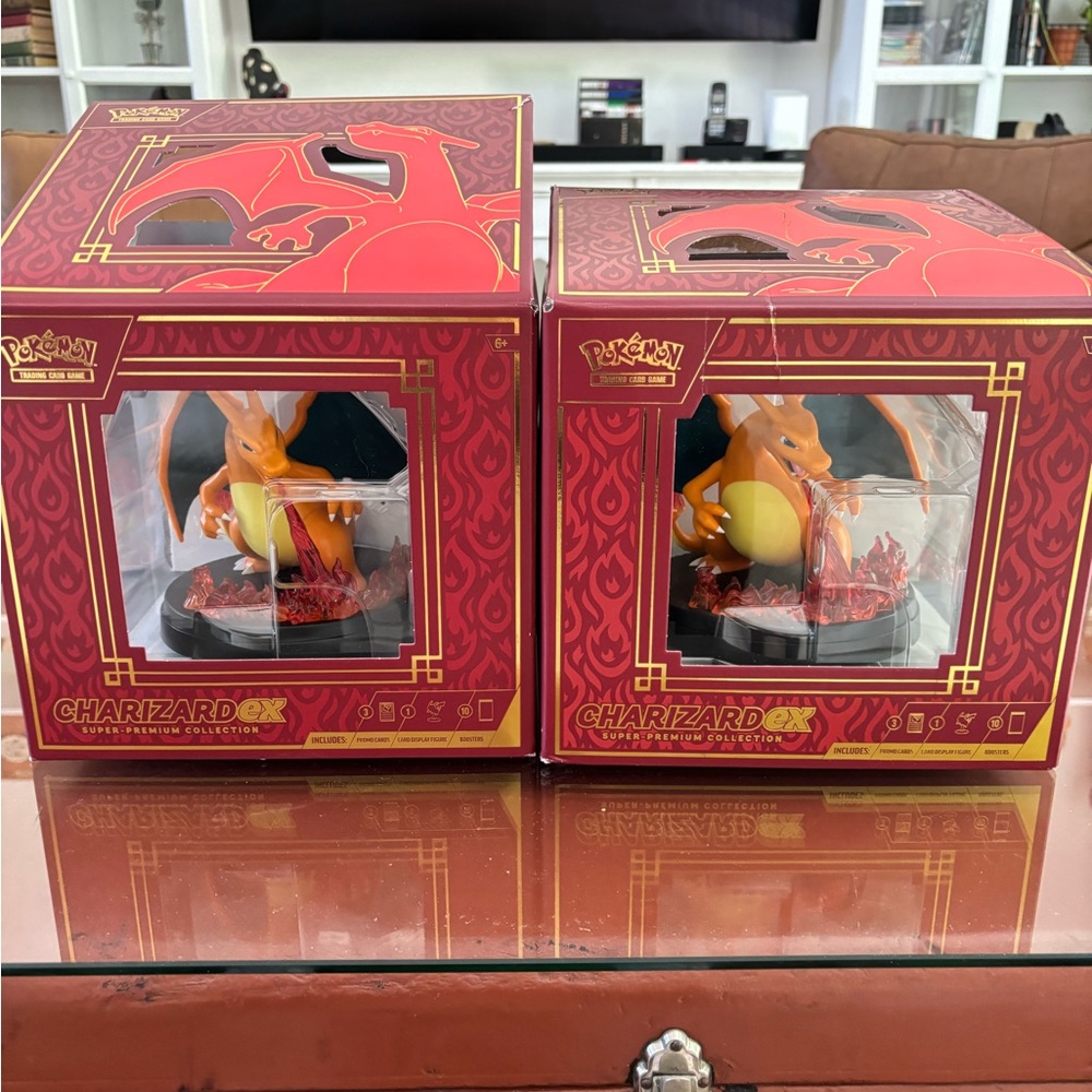 Two for $35 Pokemon Charizard GX Figure - Red and Orange